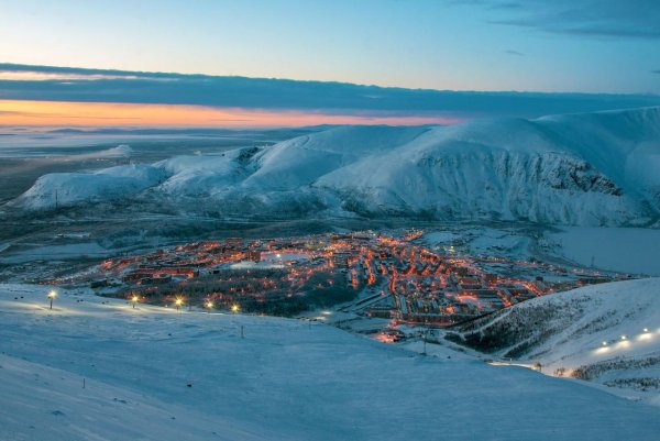 Хибины город Кировск