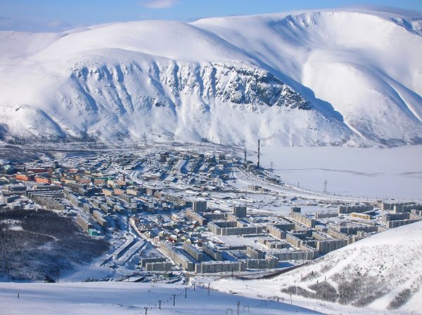 Хибины город Кировск