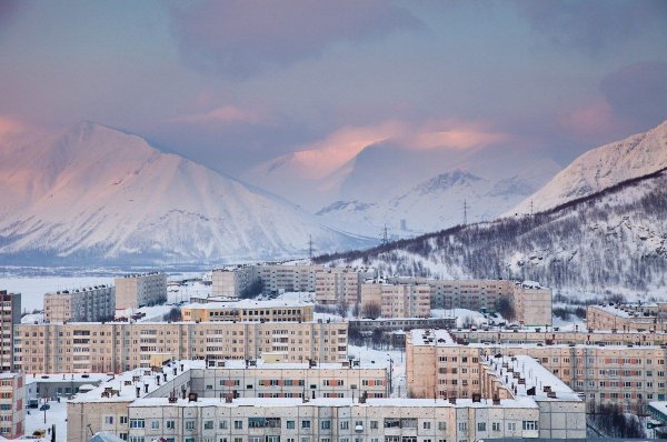Хибины город Кировск