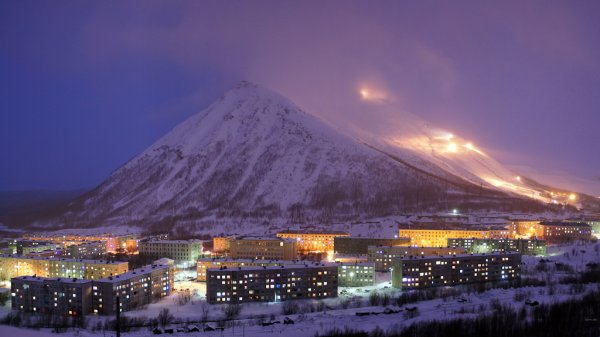 Кольский полуостров город Кировск