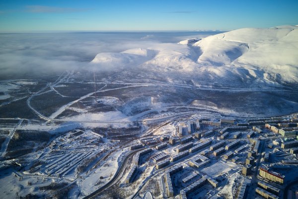 Хибины город Кировск