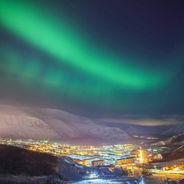 Кольский полуостров Кировск