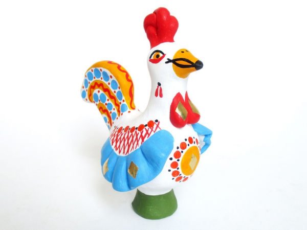 Утица крылатка Дымковская игрушка