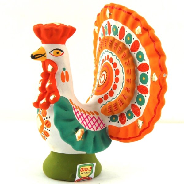 Дымковский петушок