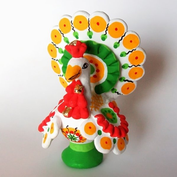 Дымковская игрушка из о 5 кл