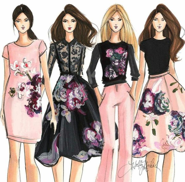 Inslee Haynes фэшн иллюстратор