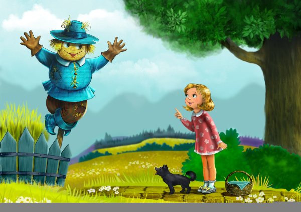 Пугало волшебник изумрудного города