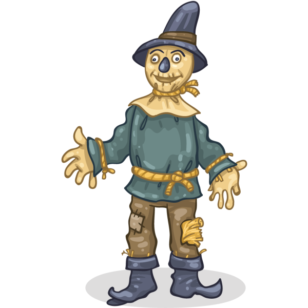 Волшебник изумрудного города Страшила раскраска