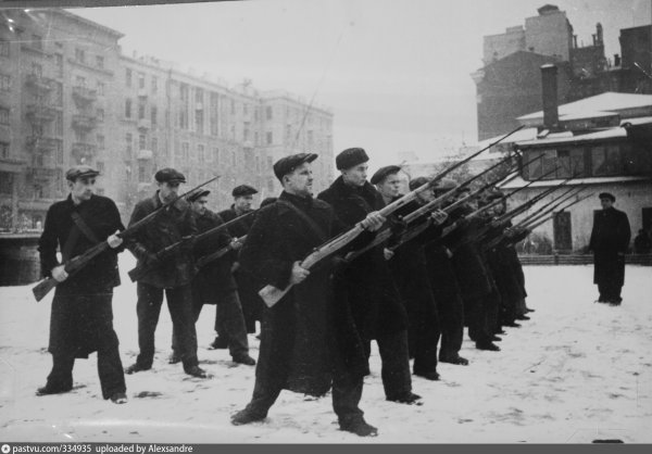 Ополченцы Москвы 1941-1945г