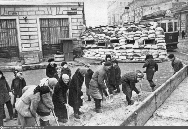 Паника в Москве 16 октября 1941