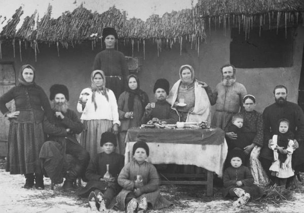 Семья Казаков 1900