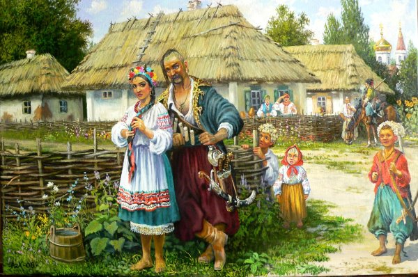 Андрей Петрович Лях казаки картины