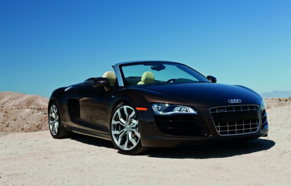 Audi r8 Spyder черная