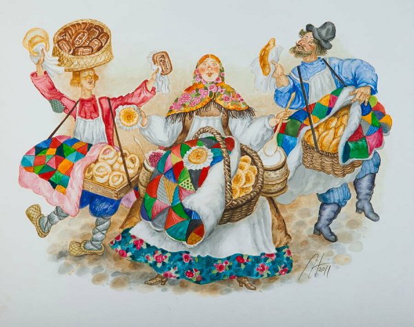 Коробейники Некрасова в живописи