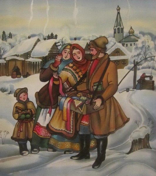 Коробейники на Масленицу