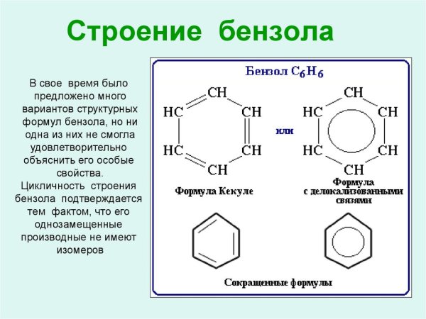Молекула бензола