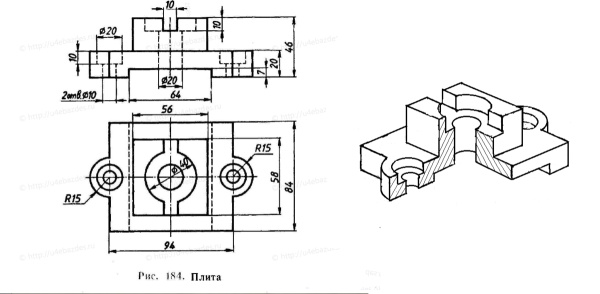 Фронтальный разрез