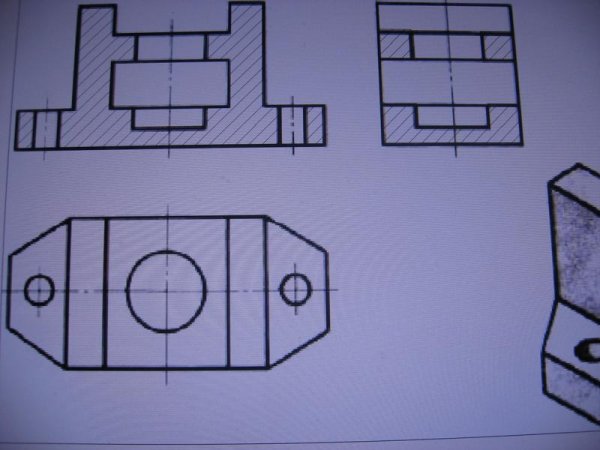 Фронтальный и профильный разрезы и сечения 1.54.05
