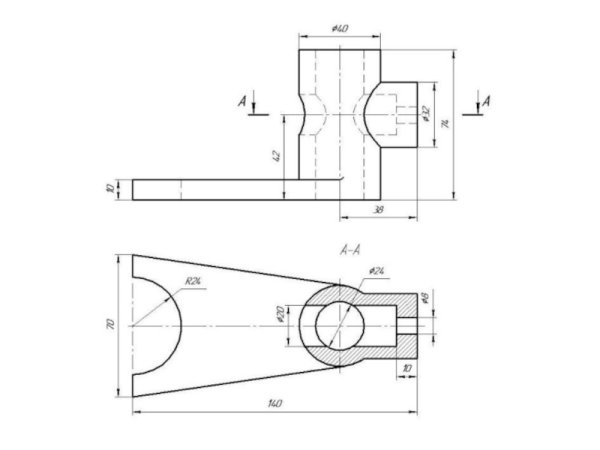 Черчение ботвинников рис 188