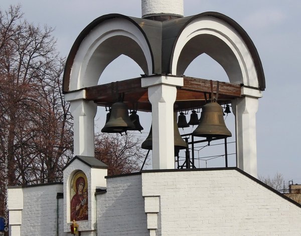 Звонница Новодевичьего ярус звона