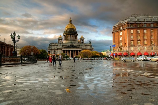 Санкт-Петербург Исаакиевский поздняя осень
