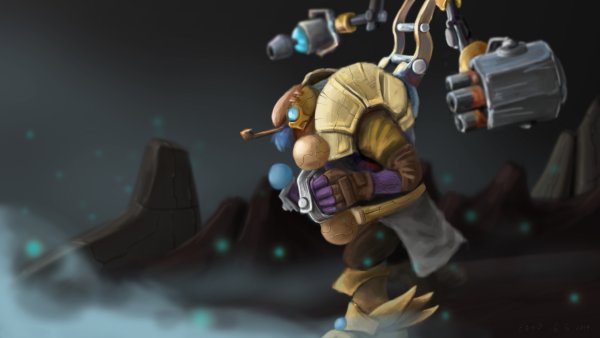 Тинкер арт Dota 2