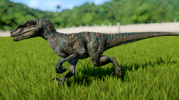 Jurassic World Evolution Велоцираптор