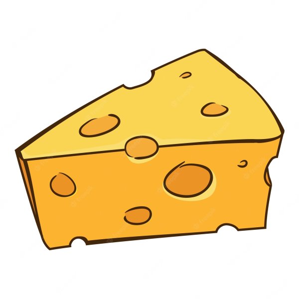 Сыр мультяшный