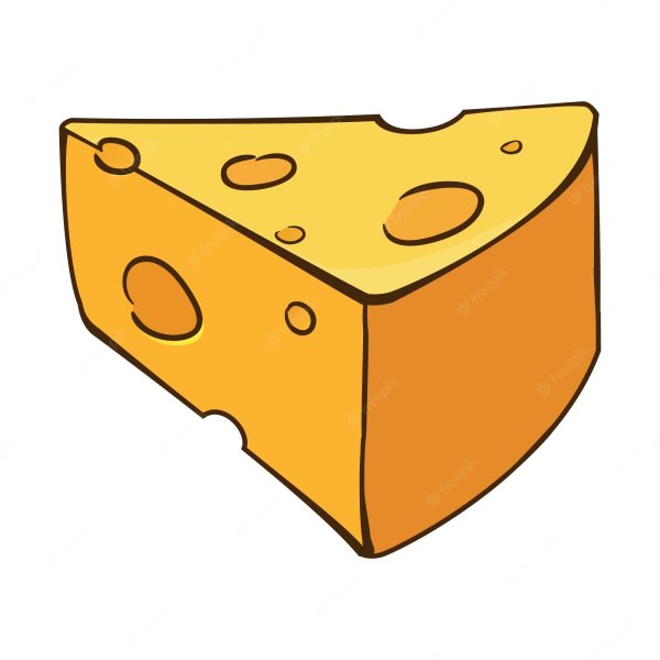 Сыр мультяшный