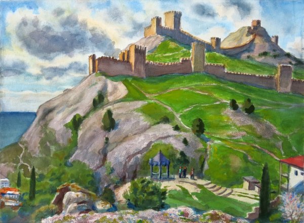Судак крепость Генуэзская крепость