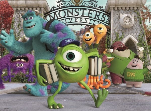 Пазл Ravensburger XXL университет монстров: лучшие друзья (10895), 100 дет.