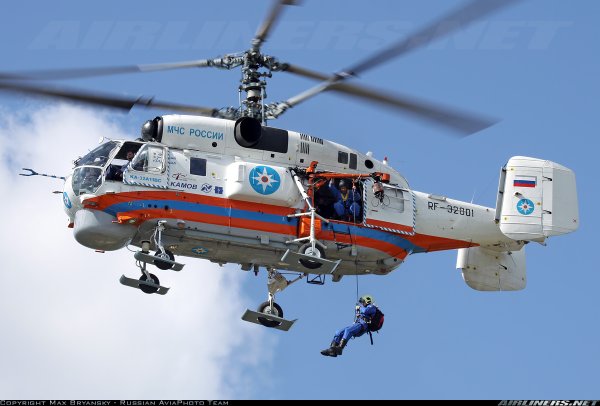 Пожарно-спасательный вертолет ка-32а