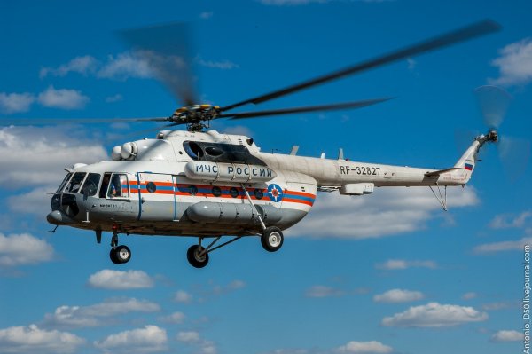 Вертолет ми-8 МТВ МЧС