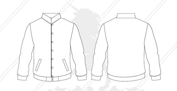 Бомбер макет