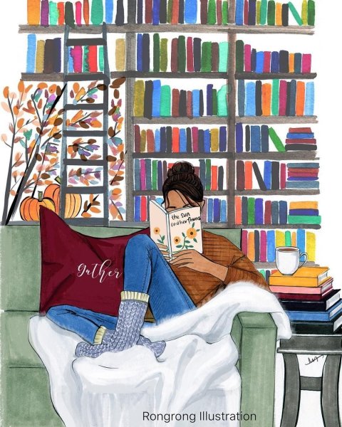 Чтение книг арт