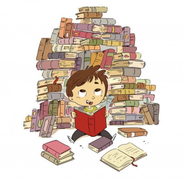 Куча мультяшных книг