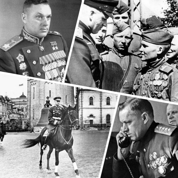 Маршал Рокоссовский 1945