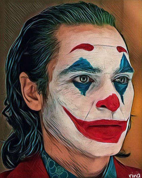 Макияж Хэллоуин Джокер Джокер