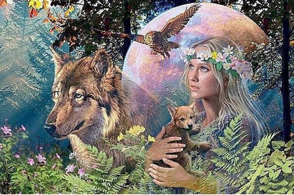 Богиня природы и животных