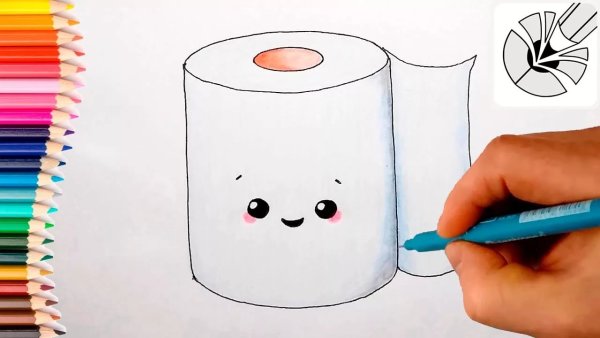 Рисунок для срисовки легкий фломастерами