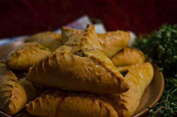 Татарская кухня эчпочмак