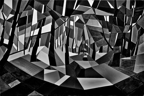 Абстракция из геометрических фигур