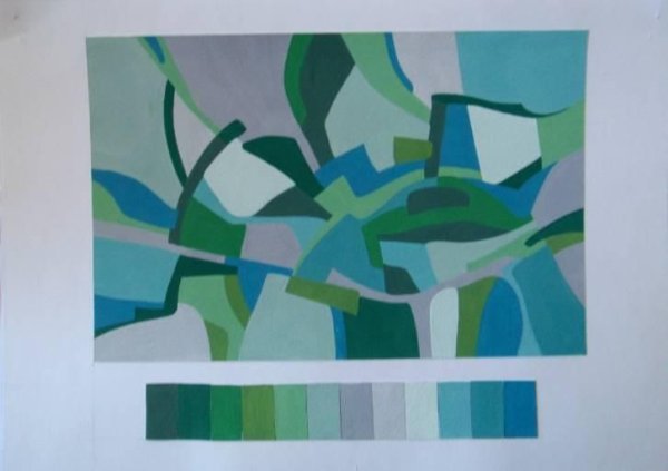 Родственно контрастная композиция