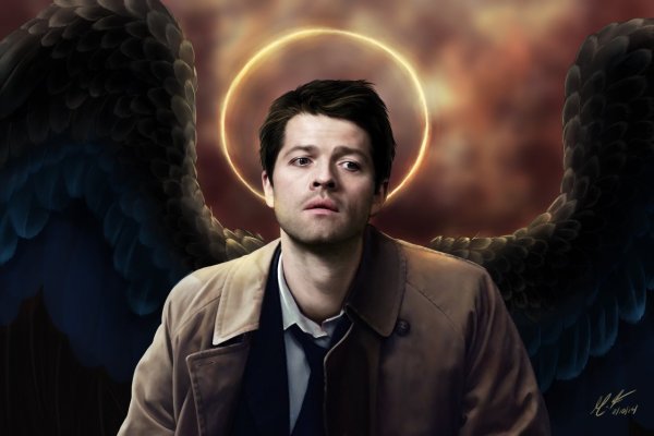Ангел Кастиэль сверхъестественное