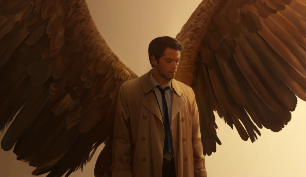 Ангел Кастиэль сверхъестественное