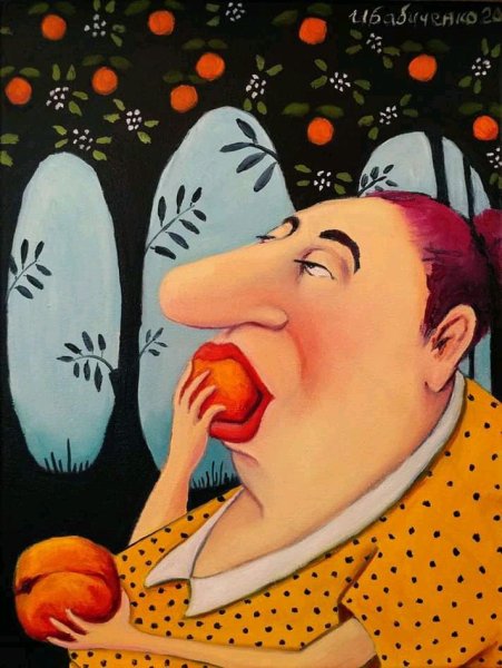 Художник Бабиченко Мисс невинность