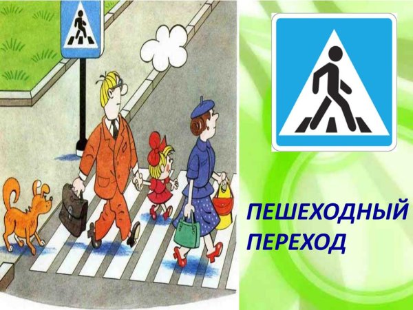 Пешеходный переход для детей