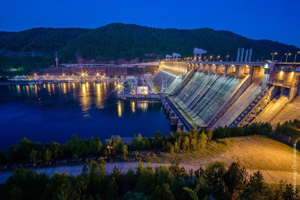 Красноярская ГЭС Дивногорск