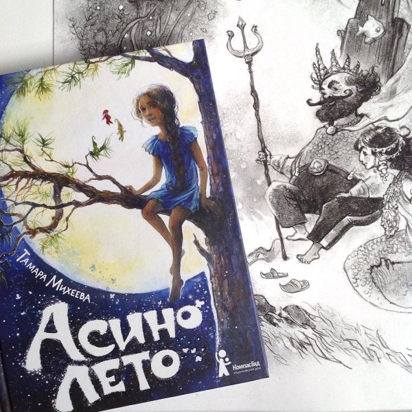 Асино лето Тамара Михеева иллюстрации