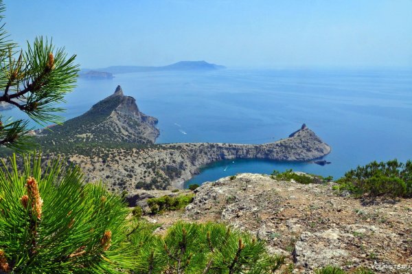 Крымское Санторини мыс Сарыч